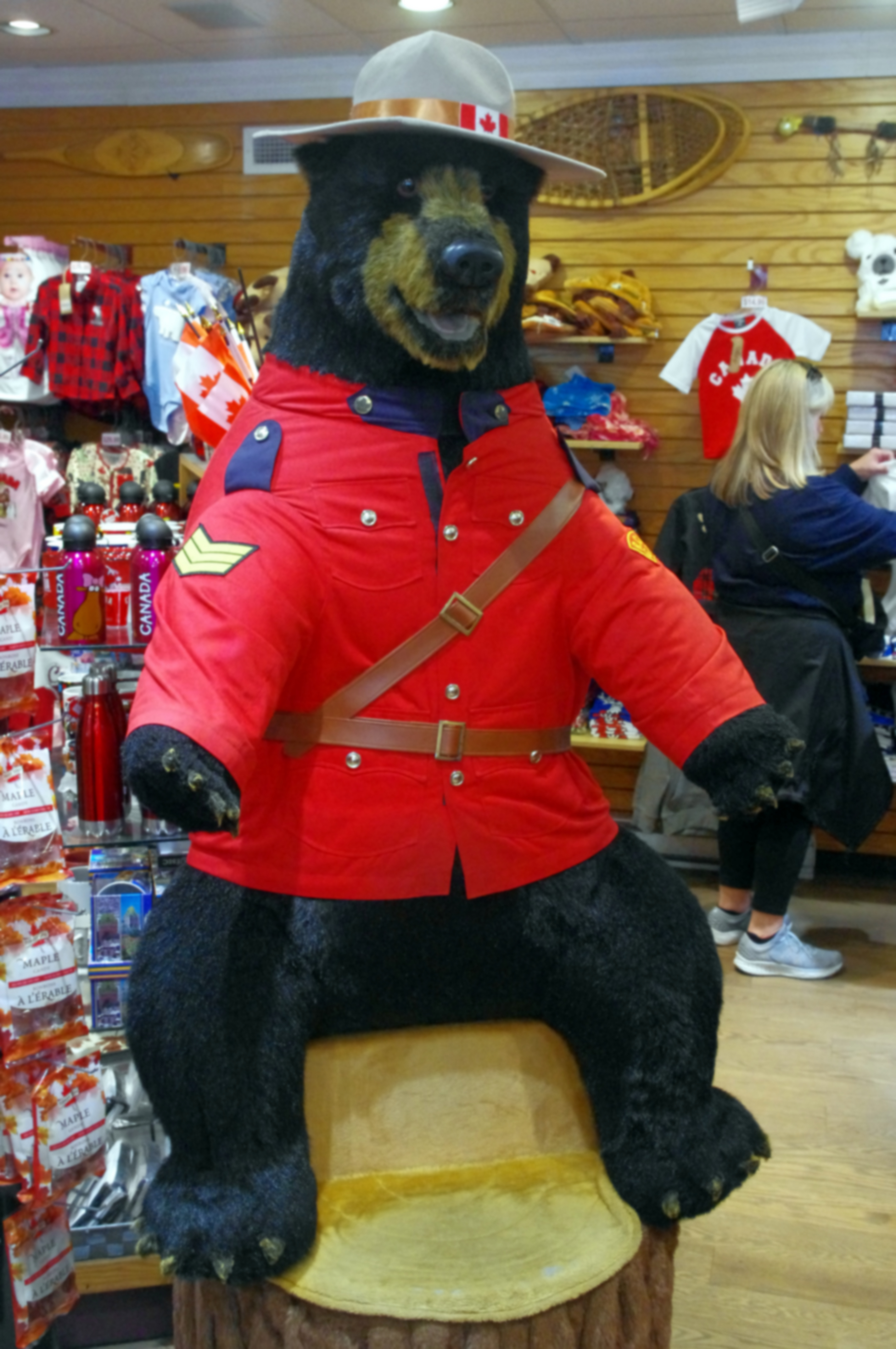 Quebec Mounties Bear